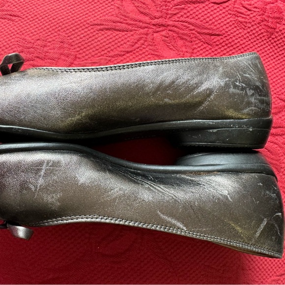 Amalfi Nordstrom Metallic Flats Ballet Slipper Shoes Size 8.5 B. Quality. - Picture 4 of 7